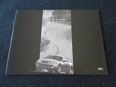 2001 Ford SVT Mustang Cobra Deluxe Sales Brochure '01 Spec Vehicle Team Catalog
