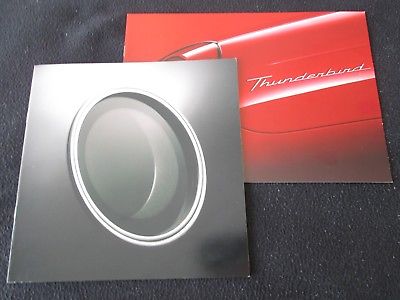 2002 Ford Thunderbird Sales Brochure Set Early T-bird Catalog 2003 Tbird