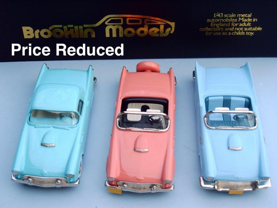 Brooklin  Collectors Set, “40 Years Of Thunder” Commemorative Three Model Set.