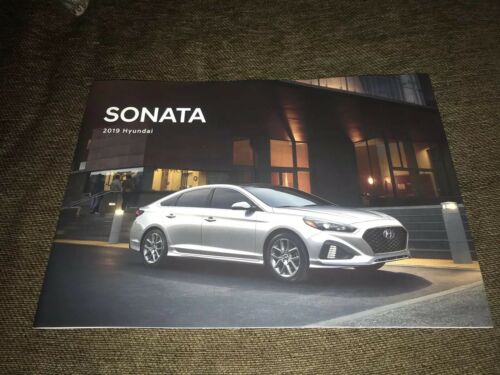 2019  Hyundai  Sonata   original  brochure BRAND NEW MINT!