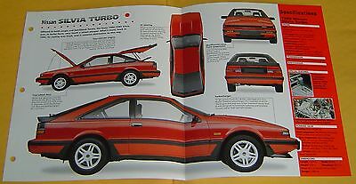 1984 86 1985 Nissan Silvia Turbo 1.8 liter 4 Cylinder EFI info/specs/photo 15x9