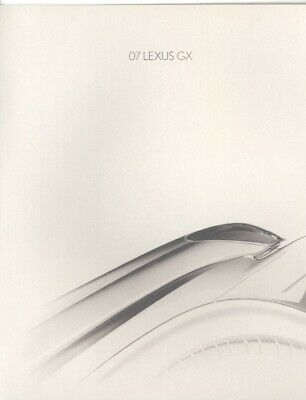 2007 Lexus GX Brochure mx5670