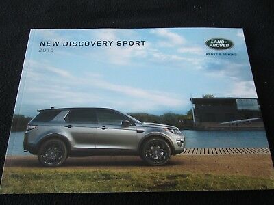 2016 Land Rover New Discovery Sport Sales Catalog SE HSE Luxury Brochure