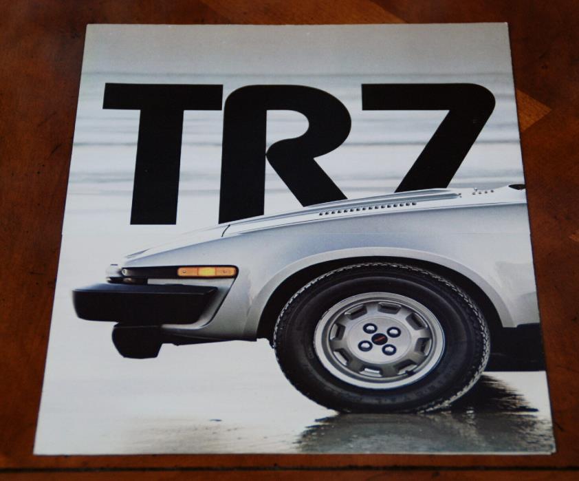 Triumph TR7 Convertible US brochure Prospekt, 1980