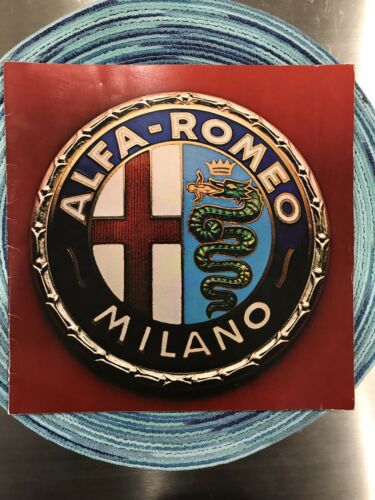 1986-1987 Alfa Romeo Milano Catalog Sales Brochure Excellent Original