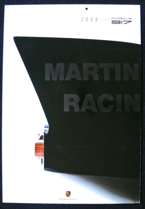 PORSCHE 917 K MARTINI RACING Racing Car Calendar Photo Poster