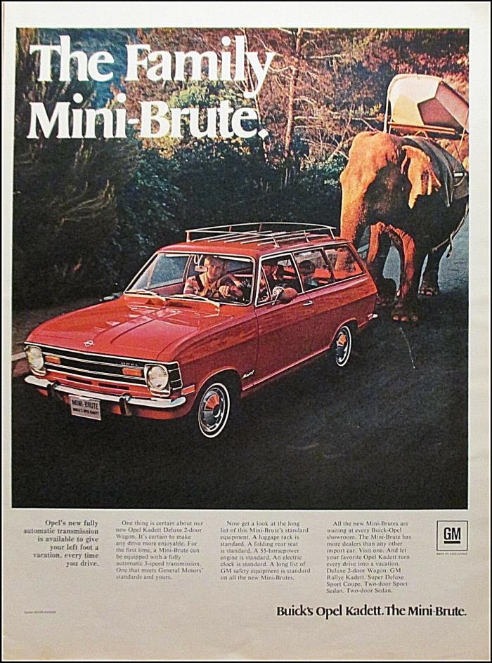 1970 Buick Opel Kadett 