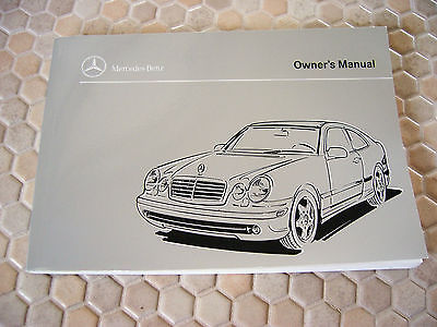 MERCEDES BENZ CLK 430 OWNERS MANUAL BROCHURE 1999 USA EDITION NEW