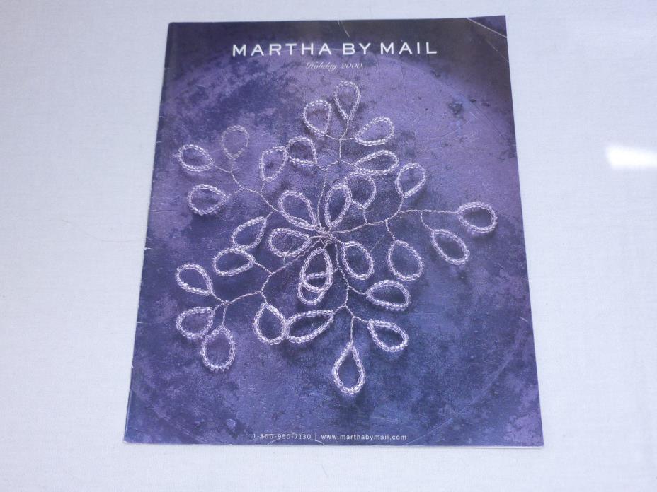 Martha By Mail catalog HOLIDAY 20 - Good Condition - Xmas Crafts + Decorating