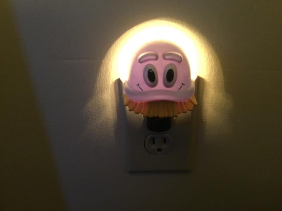 VINTAGE SCRUBBING BUBBLE NIGHT LIGHT WORKING SCRUBBY NITELITE