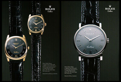 Rolex Cellini Watch print ad 2002