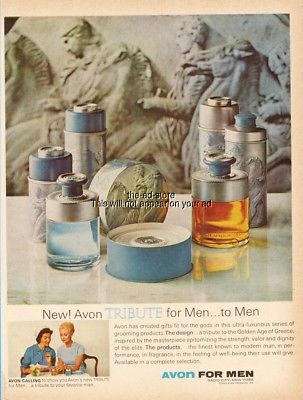 1963 Avon for Men Radio City New York Grooming Products Cologne Aftershave Ad