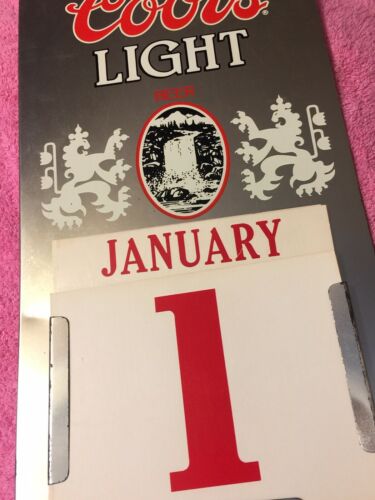 coors light calendar