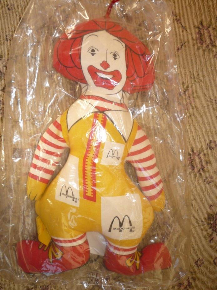 1977 13 Inch Ronald McDonald Doll