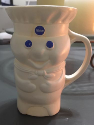 1979 Vintage Pillsbury Doughboy Advertising plastic mug cup ORIGINAL OWNER