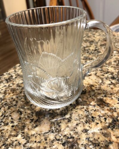 48 Vintage Clear Coffee/Tea/SLCOLOC mugs -  Made In France
