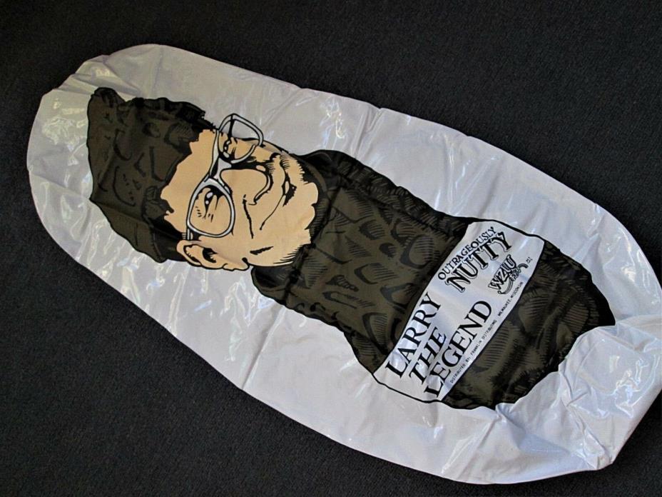 Vtg LARRY the LEGEND Milwaukee Radio Personality WZUU Promo Bop Bag Inflatable