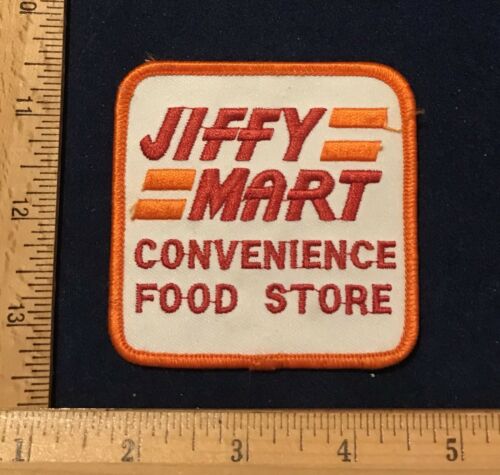 Vintage Jiffy Mart Convenience store Gast Station Uniform Patch