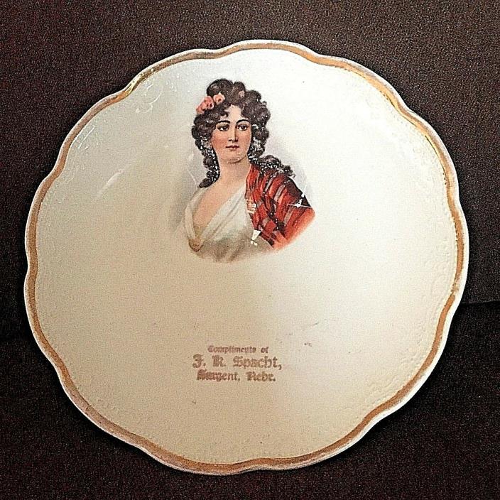Sargent, Nebr Vintage Advertising Plate, compliments of J. K. Spacht 10