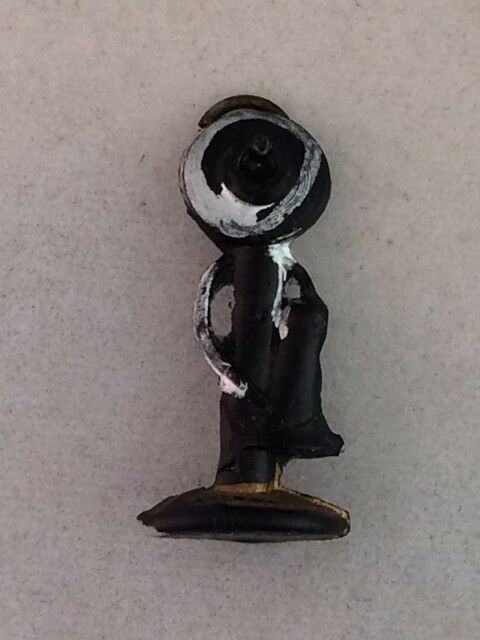 1940's Vintage Celluloid Candle Stick Telephone Charm Plastic Candlestick
