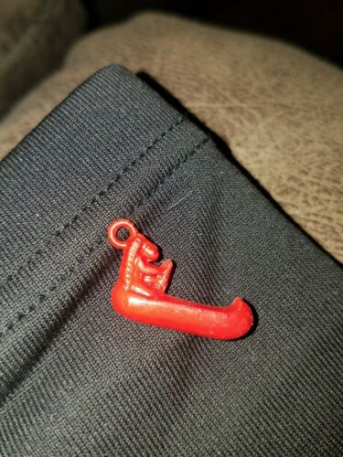 VINTAGE GUMBALL MACHINE CHARM RED CANOE