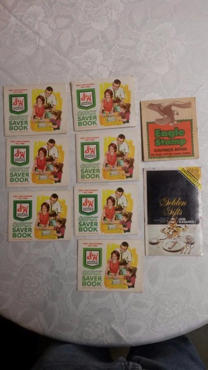 Vintage Trading Stamp Books, 