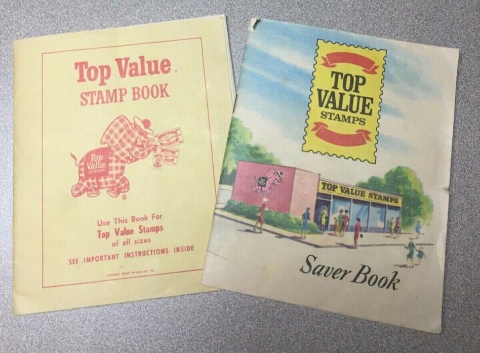 Original Top Value Stamp Book Top Value Saver Book Collectable Stamps