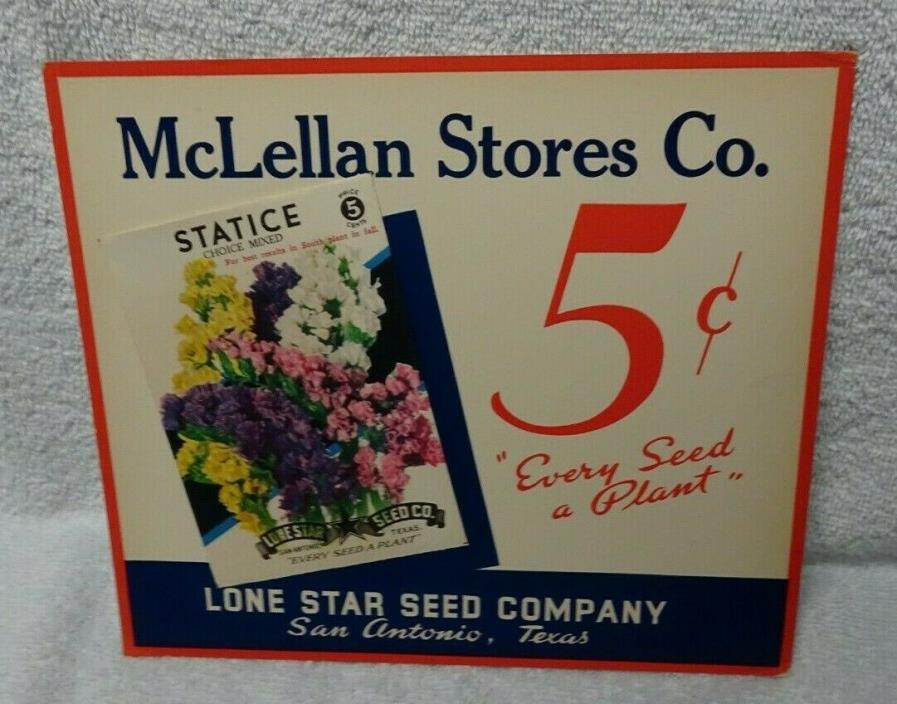 McLellan Stores Co. Seed Company Advertisement