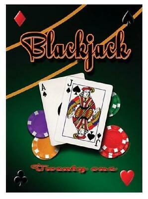 Blackjack (21) Poker   Metal Sign 17 x 11 1/2