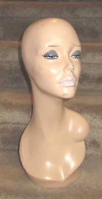 Vintage Mannequin Model - 1960's For Wigs, also great for Hat display 19