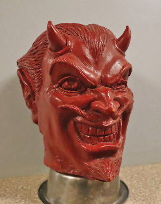 Vintage Composition DEVIL BUST Display Figure For Pluto Water