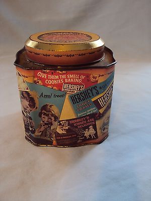 COLLECTABLE  EDITION #3 1995 HERSHEYS CHOCOLATE TIN-CONTAINER MADE IN ENGLAND