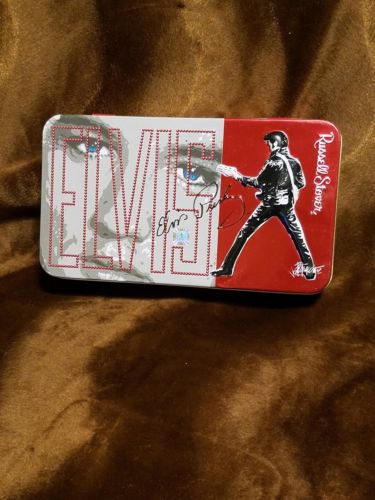 Elvis Presley Collectable Tin Box  by Russell Stover