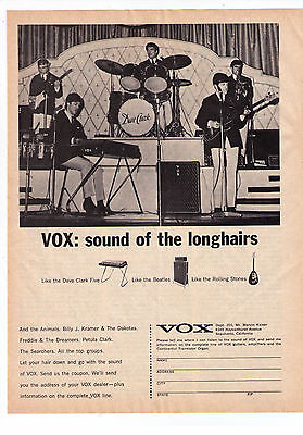 1965 Dave Clark Five Vox 