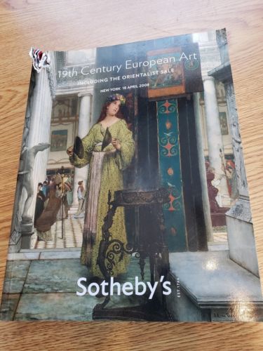 Sotheby's  19th Century European Art Catalogue 4/18/08