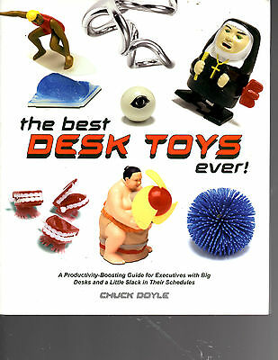 THE BEST DESK TOYS EVER! GUIDE BOOK-EXECUTIVE TOYS-CHUCK DOYLE-128 PAGES