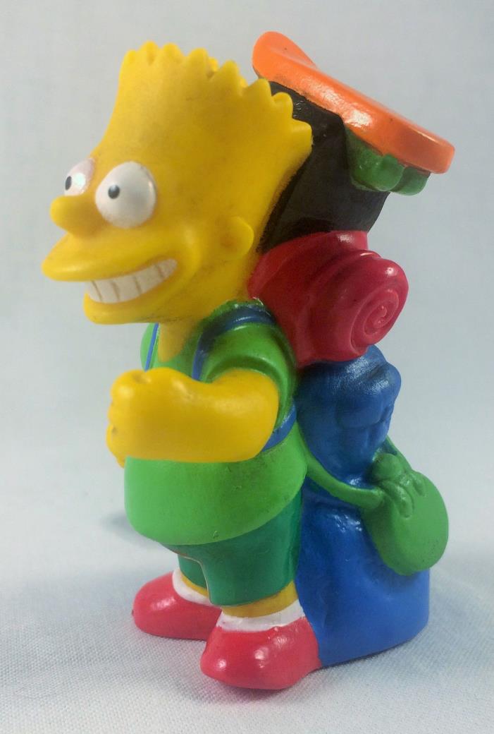 Burger King Bart Simpson Plastic Vintage Figure ~ BK Kid's Meal The Simpsons Toy