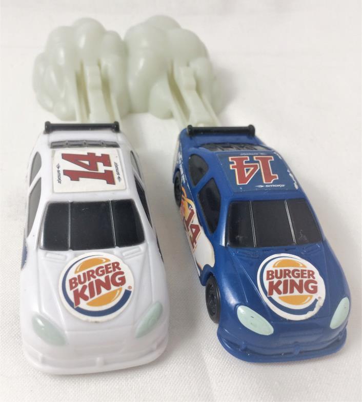 Burger King Stock Car Racing Cars BK Kid's Meal Lot Stuart Haas Racecar Toys