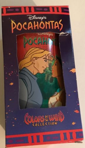 Pocahontas & John Smith Walt Disney Colors of Wild Collection Burger King Cup