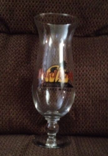 HARD ROCK CAFE  NIAGARA FALLS  HURRICANE GLASS 9.5