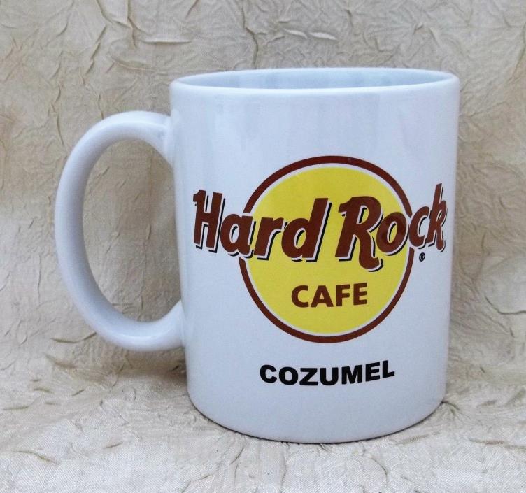 Hard Rock Cafe Cozumel Mexico Logo Mug Coffee Cup