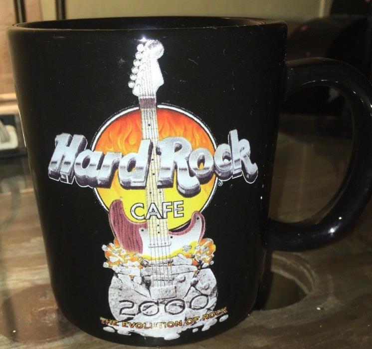 Hard Rock Cafe Evolution of Rock 2000 BOSTON Coffee Mug