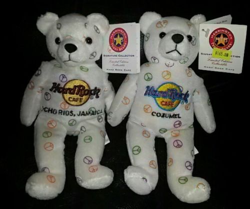 Herrington Teddy Bears Hard Rock Cafe: Jamaica & Cozumel Signature Collection