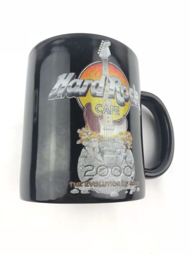 Hard Rock Cafe Evolution of Rock 2000 Gatlinburg Tennessee Guitar Coffee Mug