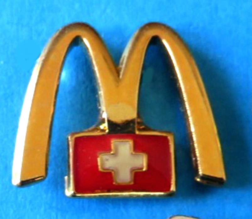 McDonald's Switzerland lapel pin