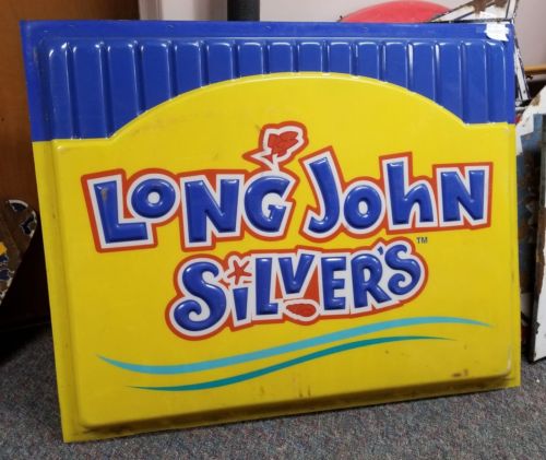 Long john silvers sign.