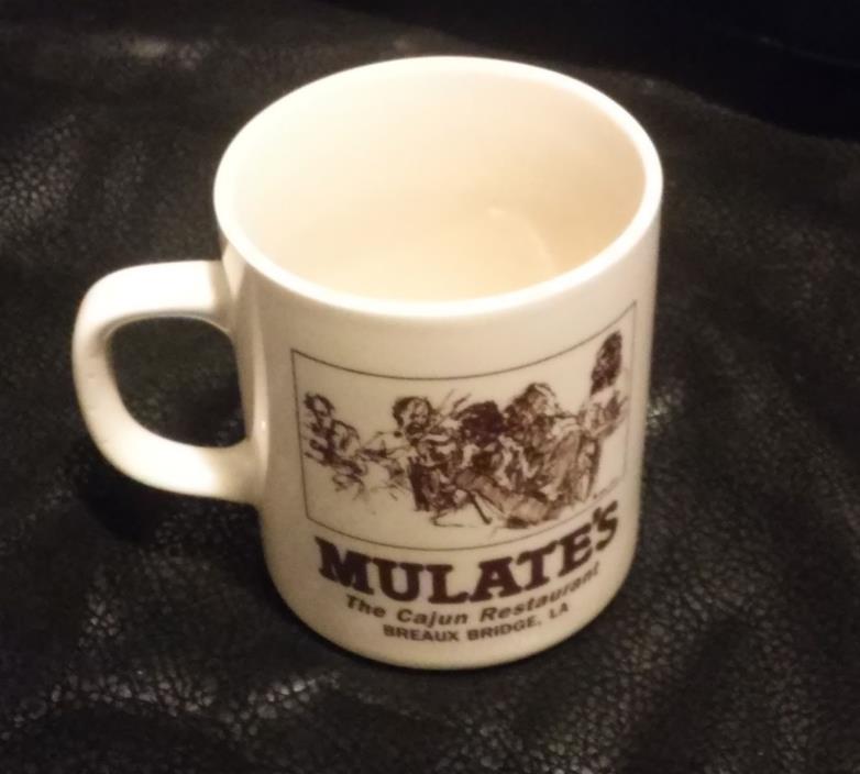 Mulate's The Cajun Restaurant Mug , Breaux Ridge, LA , Ceramic