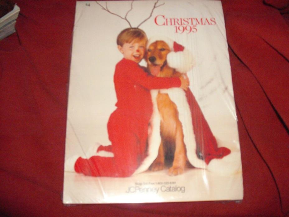 JCPenney 1995 Christmas Catalog in Unopened, sealed Wrap
