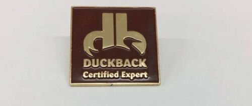 Interesting DUCKBACK Products Certified Expert Gold Tone Lapel Cap Pin