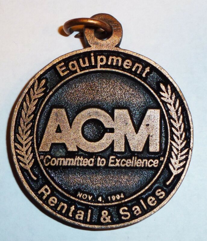 ACM - Committed to Excellence Key Chain Medallion